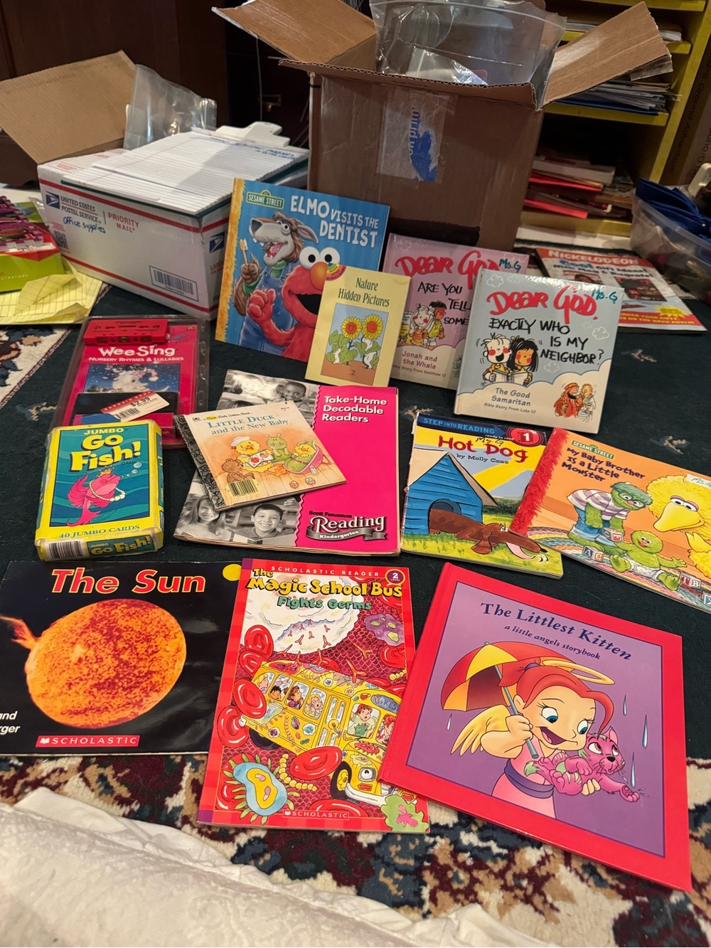 Scholastic The Littlest Kitten - Pink Kids Picture Book and others